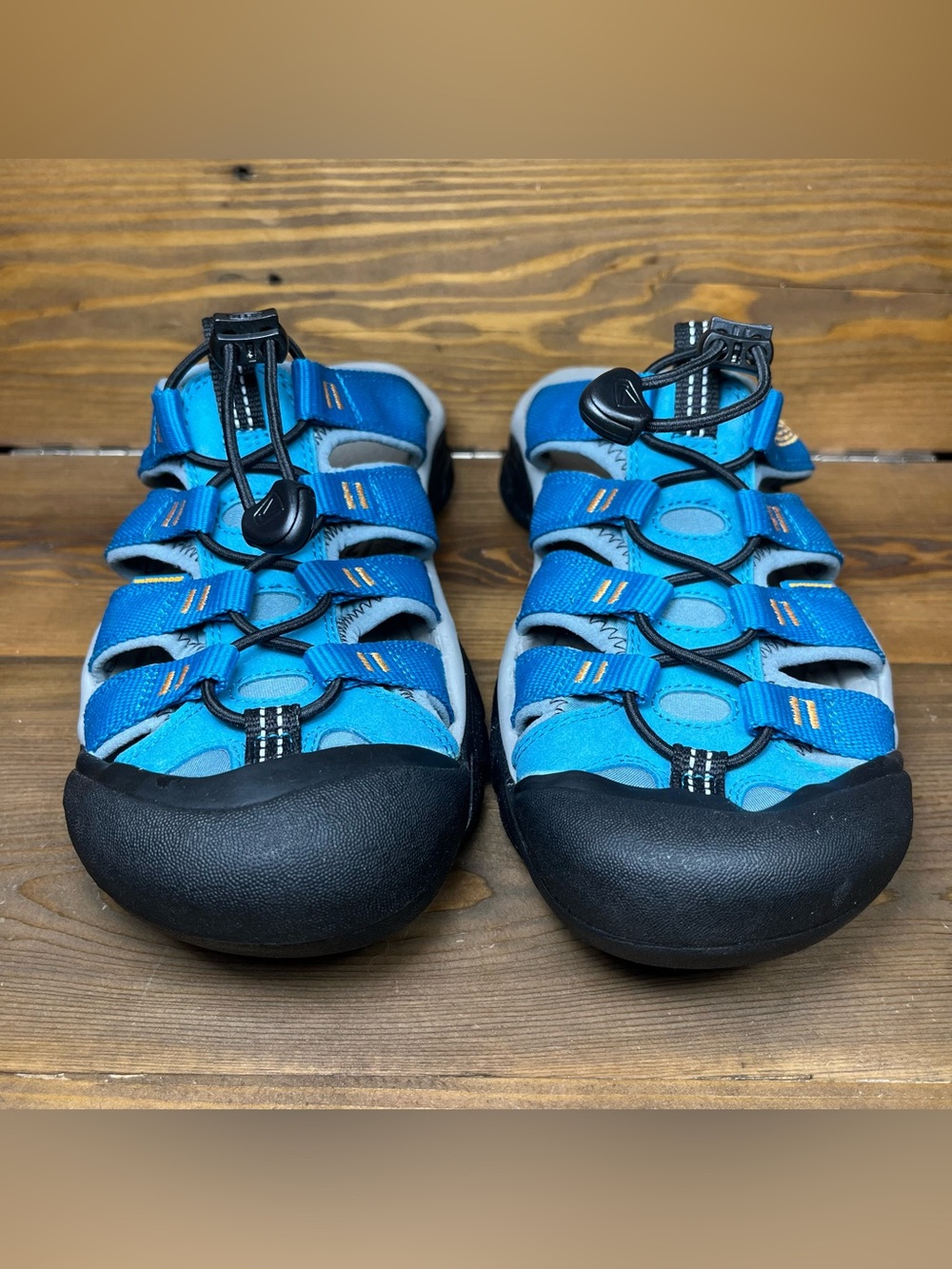 Keen Newport Slide Sport Waterproof Sandal Turquoise Women size 9.5 - Picture 2 of 8
